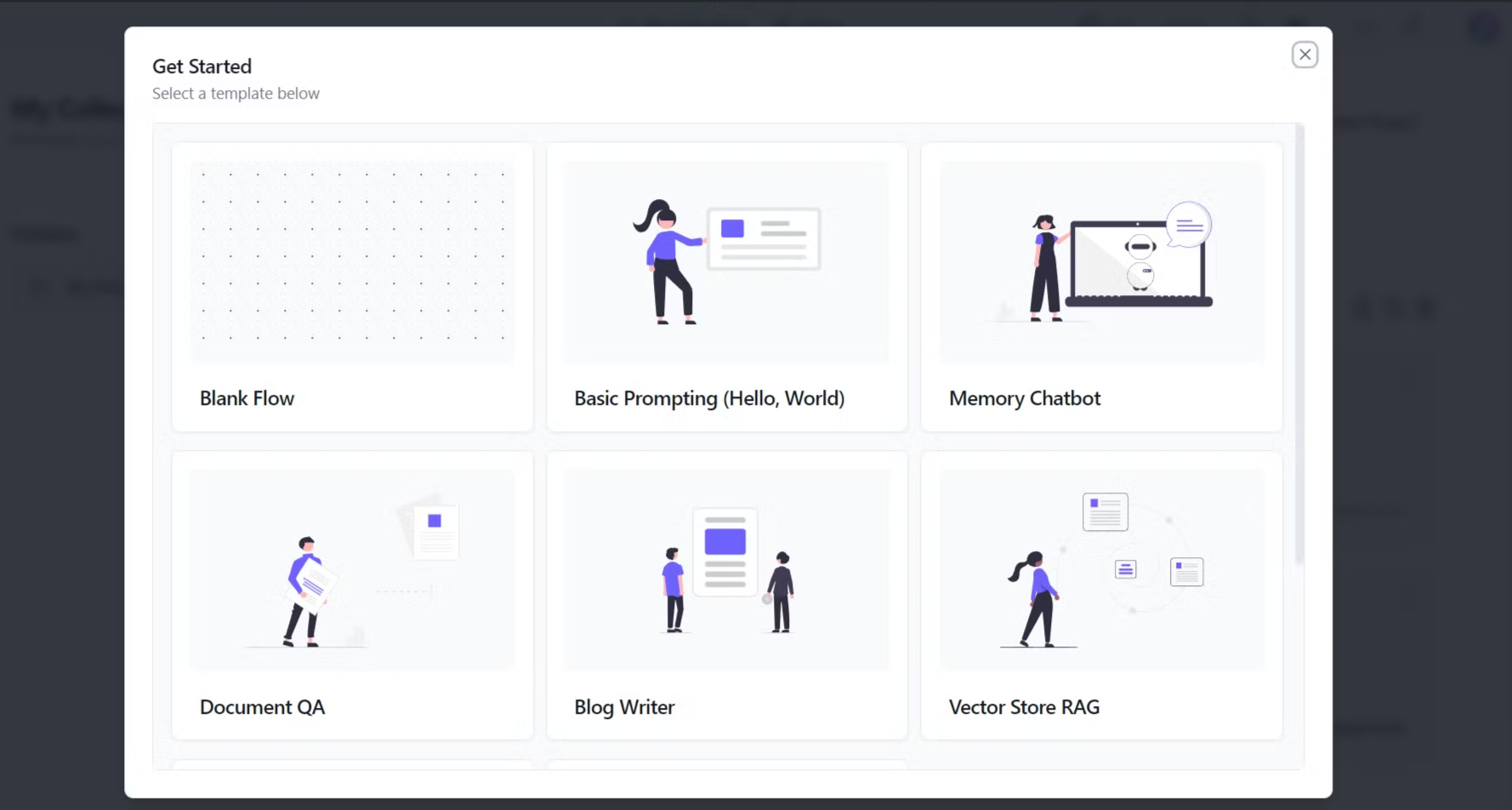 Flow to visualise all the components within Langflow.