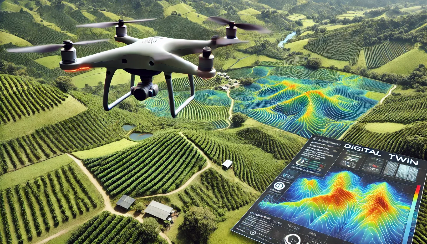 Unseen Potential of Autonomous Drones in Estate Management - Precision Agriculture with Purpose-built Hardware