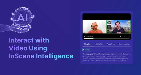 Interact with video using InScene Intelligence
